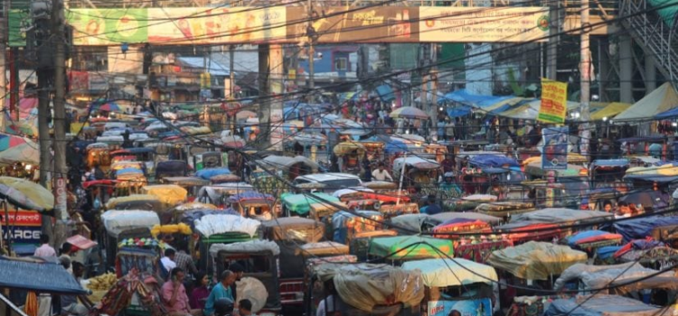 ইজিবাইক-অটোরিকশার জটে স্থবির রংপুর, নাকাল নগরবাসী