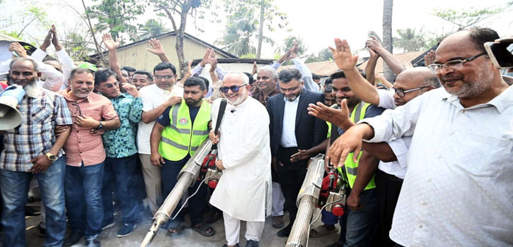 খুলনায় মশক নিধন ও পরিস্কার-পরিচ্ছন্নতা কার্যক্রম শুরু