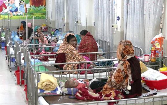গত চব্বিশ ঘণ্টায় ঢাকা শিশু হাসপাতালে হাম উপসর্গ নিয়ে ২ শিশুর মৃত্যু