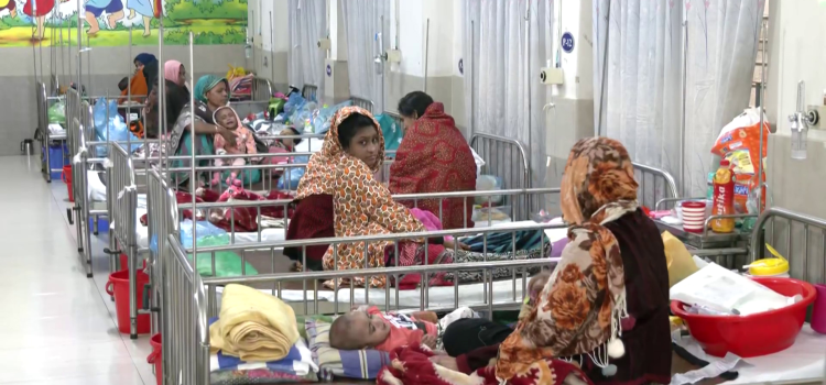 গত চব্বিশ ঘণ্টায় ঢাকা শিশু হাসপাতালে হাম উপসর্গ নিয়ে ২ শিশুর মৃত্যু