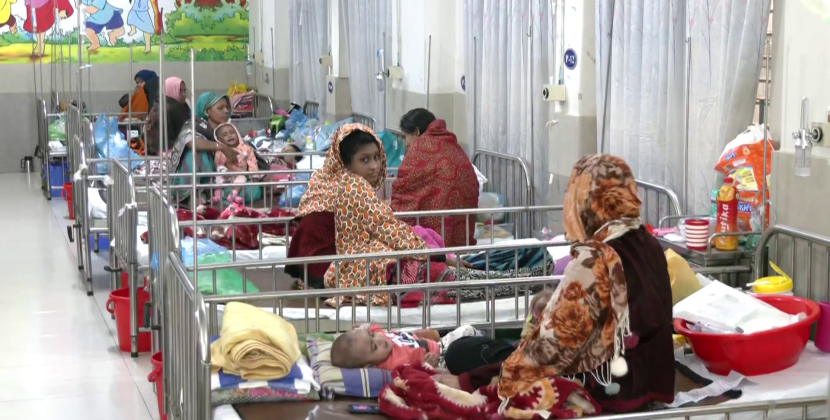 গত চব্বিশ ঘণ্টায় ঢাকা শিশু হাসপাতালে হাম উপসর্গ নিয়ে ২ শিশুর মৃত্যু