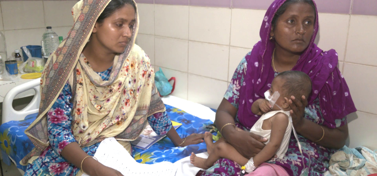 ময়মনসিংহ মেডিকেলে এখনও চালু হয়নি শিশুদের আইসিইউ, বাবল সিপ্যাপই ভরসা