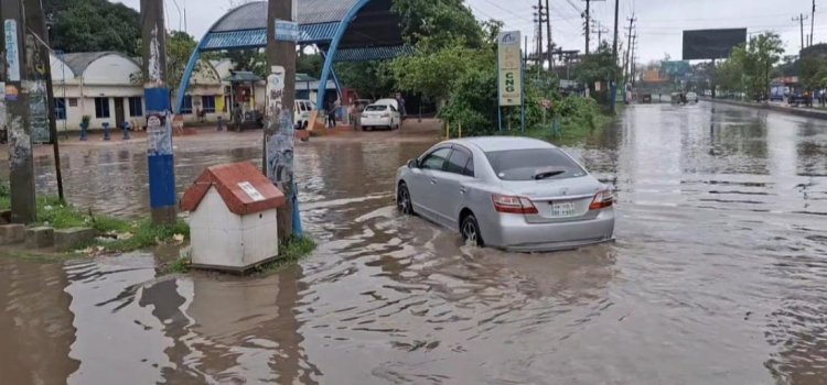 ময়মনসিংহে তিন ঘণ্টায় ৪০ মিলিমিটার বৃষ্টিপাত