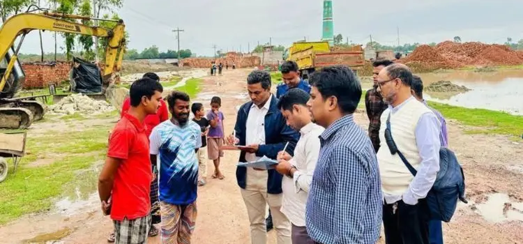 ময়মনসিংহে অবৈধ ৩ ইটভাটায় অভিযান, জরিমানা ৬ লাখ